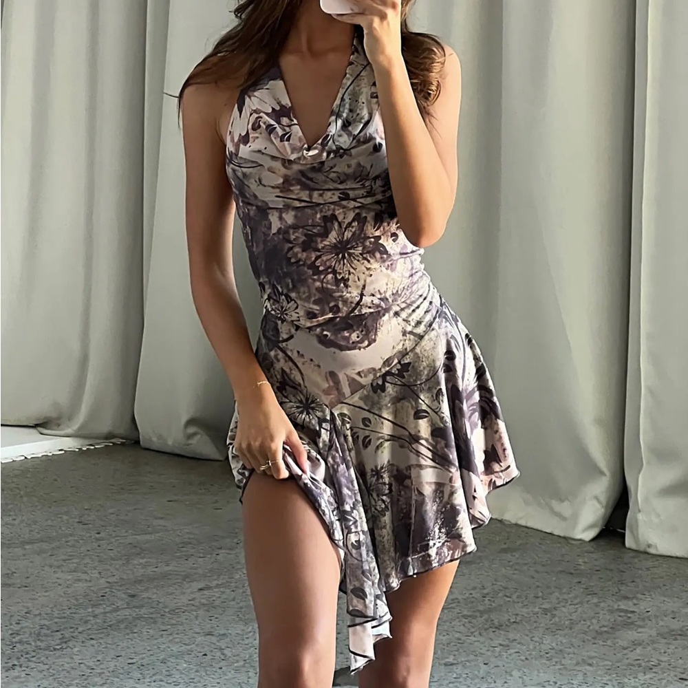 NWOT TigerMist Halter Dress